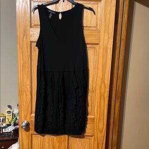 INC Elegant Black Sleeveless Dress